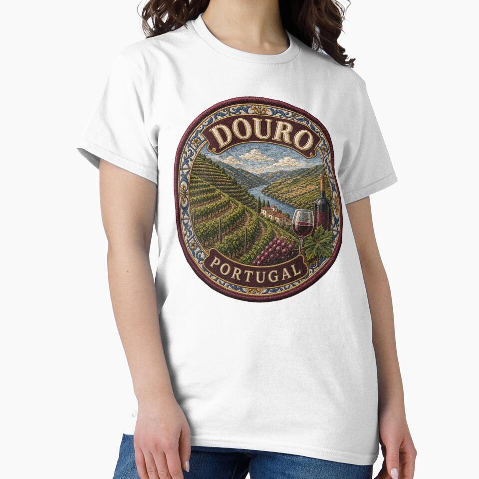 Douro, Portugal – Terraced vineyards, river valley & port wine by Girih
