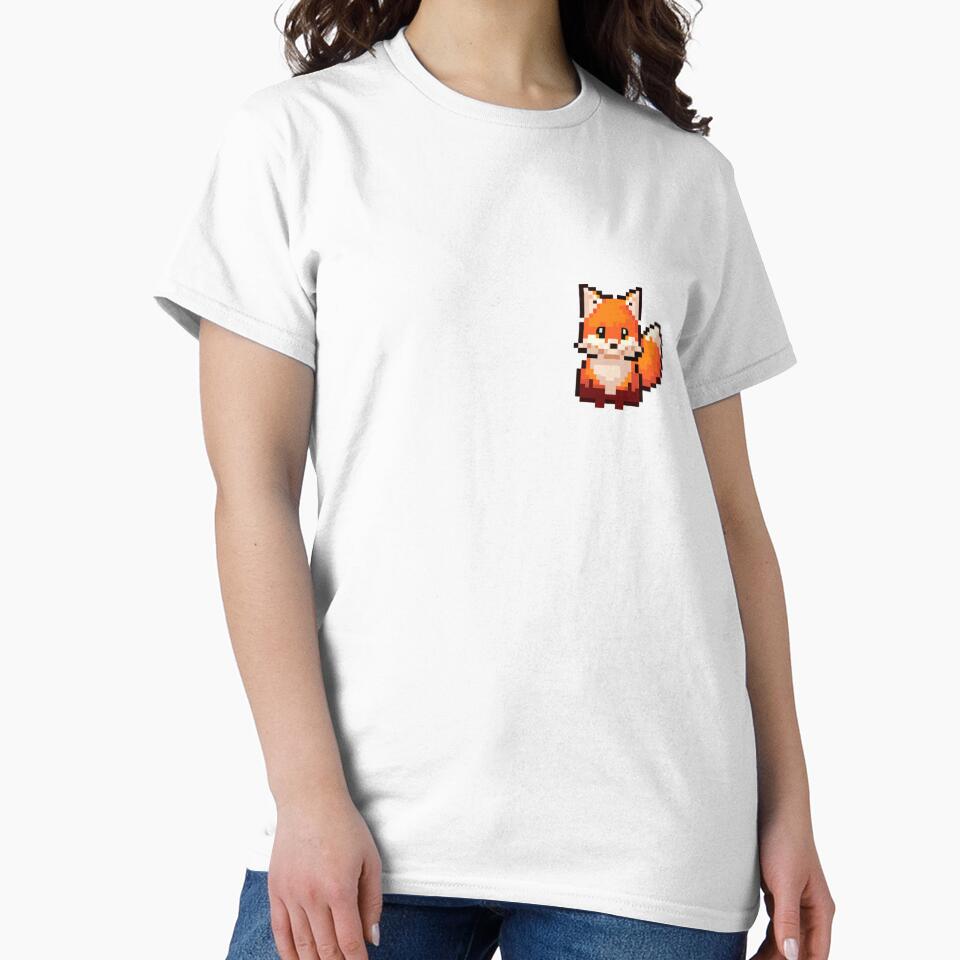 Pixel Fox by ikickurdog