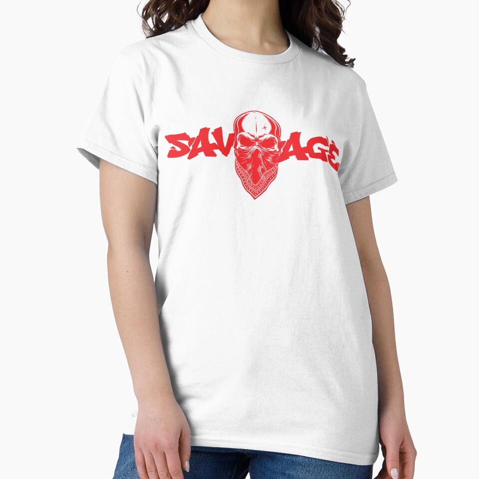 Savage Skull Streetwear by sweetdrawsart