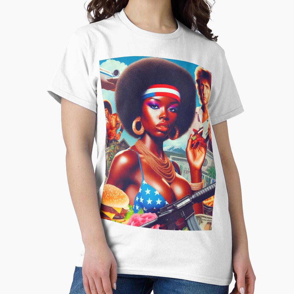 Collage 80s Action Woman by PulpVintage