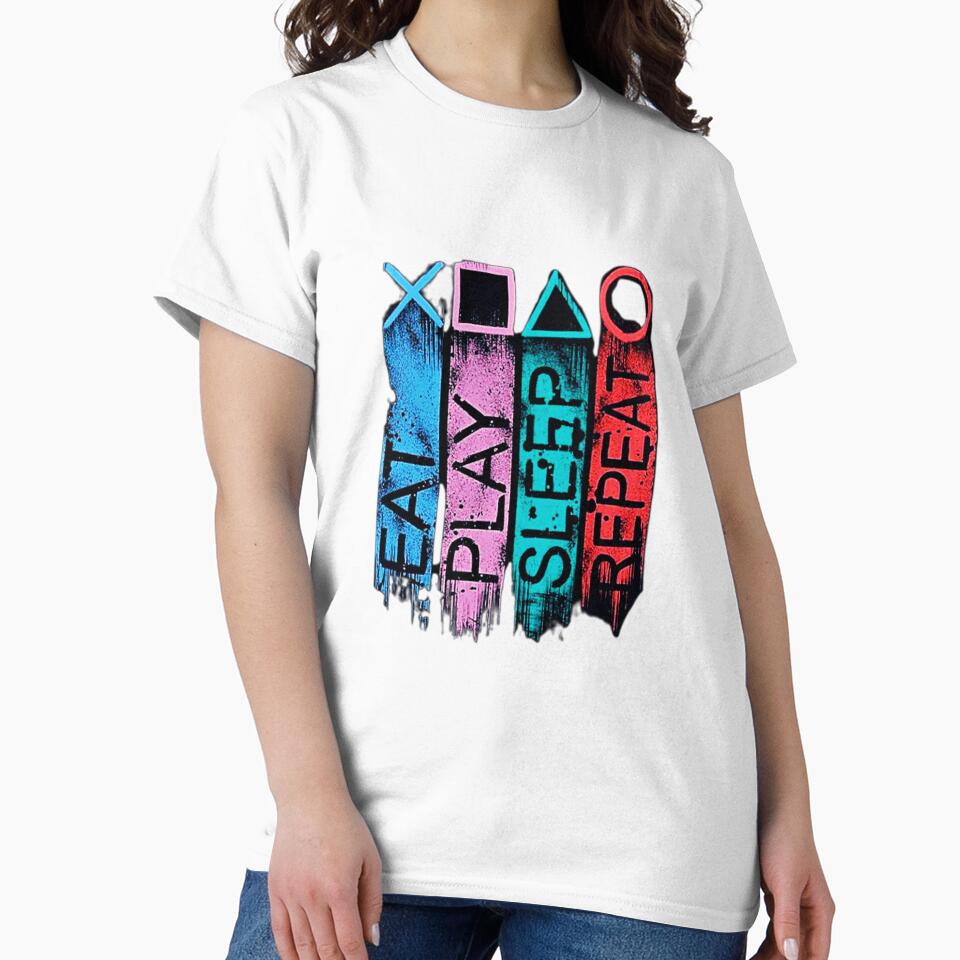 Eat play sleep repeat by Princ'e redbubble shop  Prince