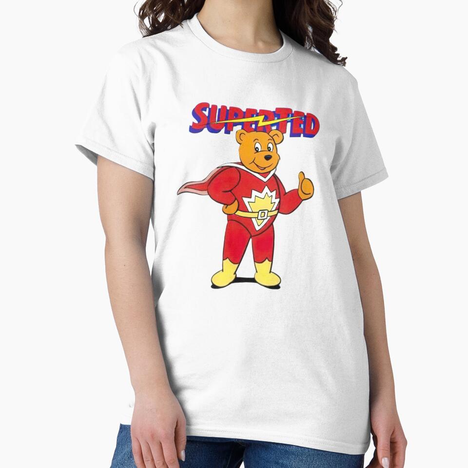 Superted Cartoon Retro Classic TV Series by Retr0Tshirts