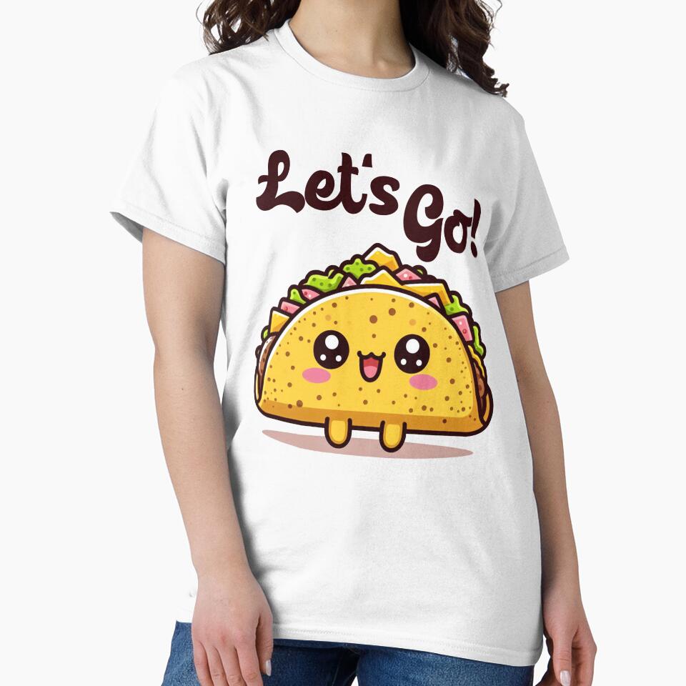 Let’s Go Taco – Cute Kawaii Taco Meme by Dopamine Glitch