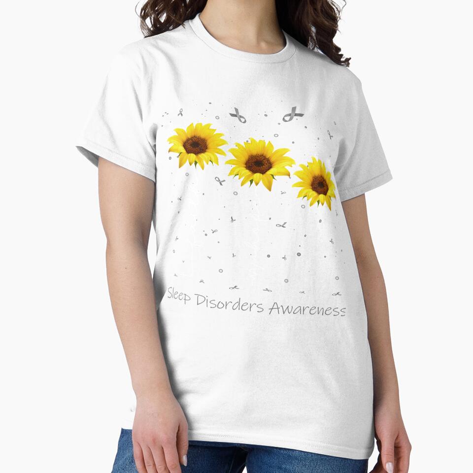 Sunflower Faith Hope Love Sleep Disorders Awareness by largellie