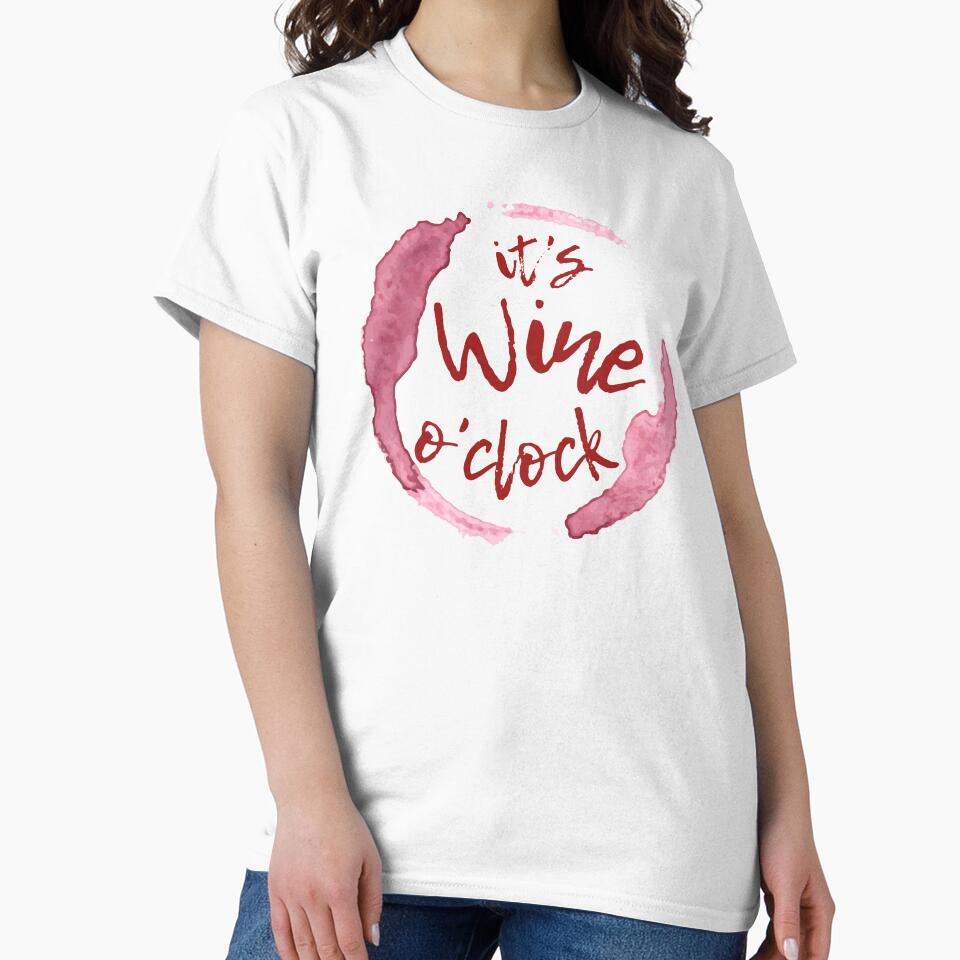 It's Wine O'clock by The Little Wood Cottage