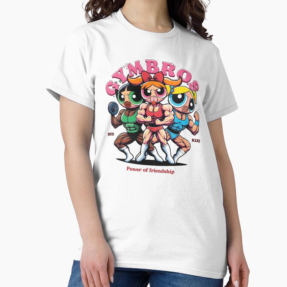 Gymbros Powerpuff Boys: Unleash Your Inner Superhero at the Gym! by victorfreitas
