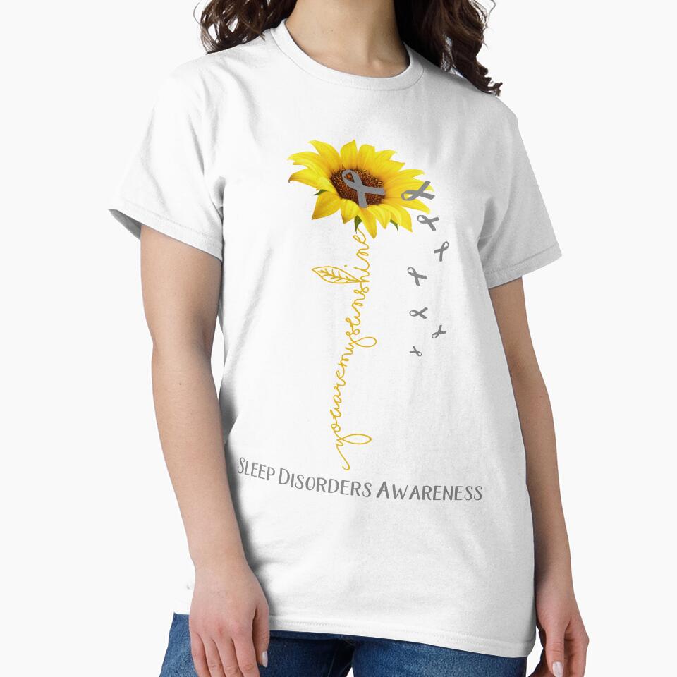 Sunflower You Are My Sunshine Sleep Disorders Awareness by Brad-FI