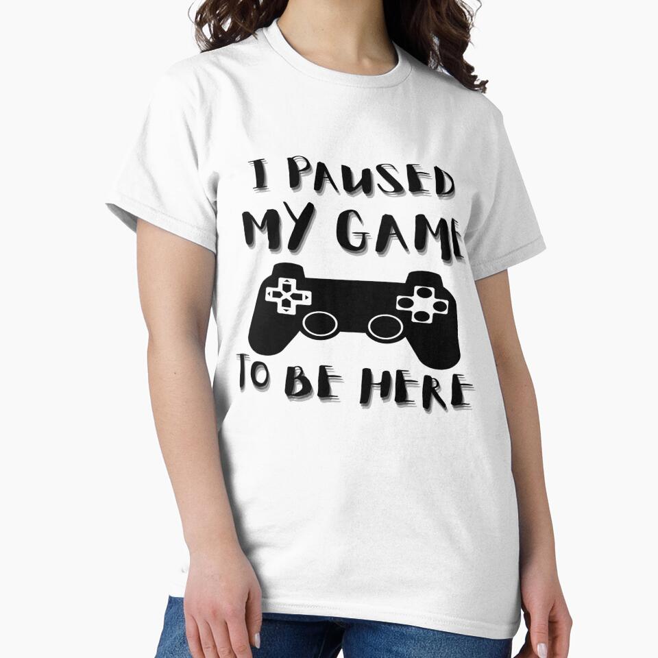 I Paused My Game to Be Here by younesyassine