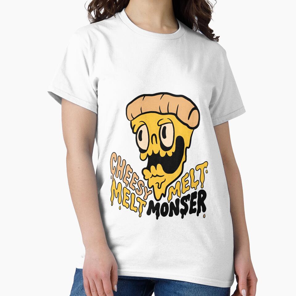 Cheesy Melt Melt Monser Pizza Monster Cheese Lover by RetroMini2026