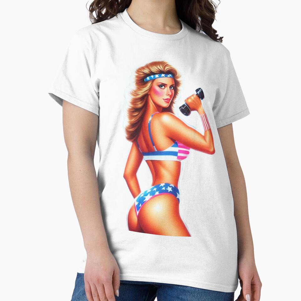 80s Bikini Woman by PulpVintage