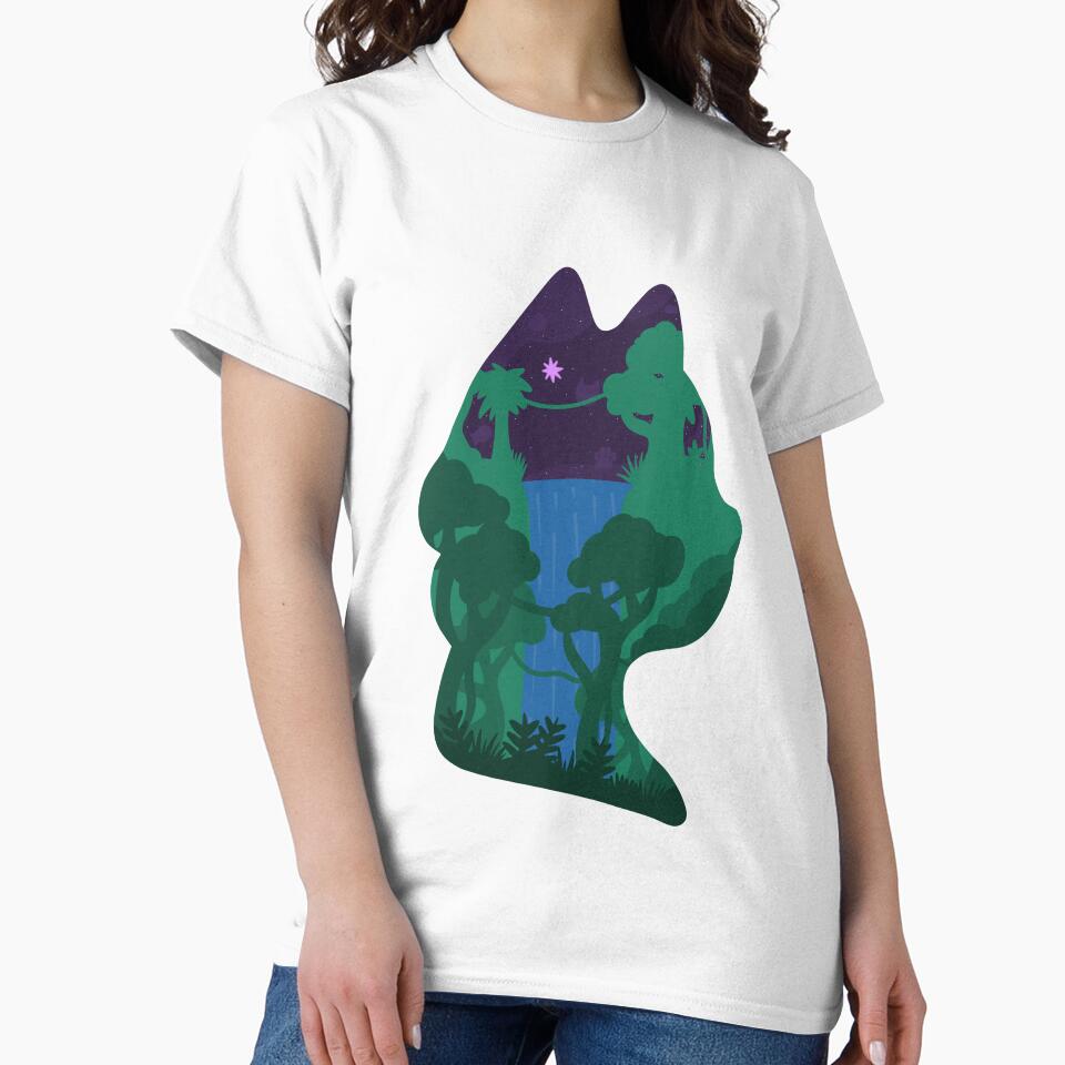 Jungle in a Cat Silhouette by CamdenAKAIce