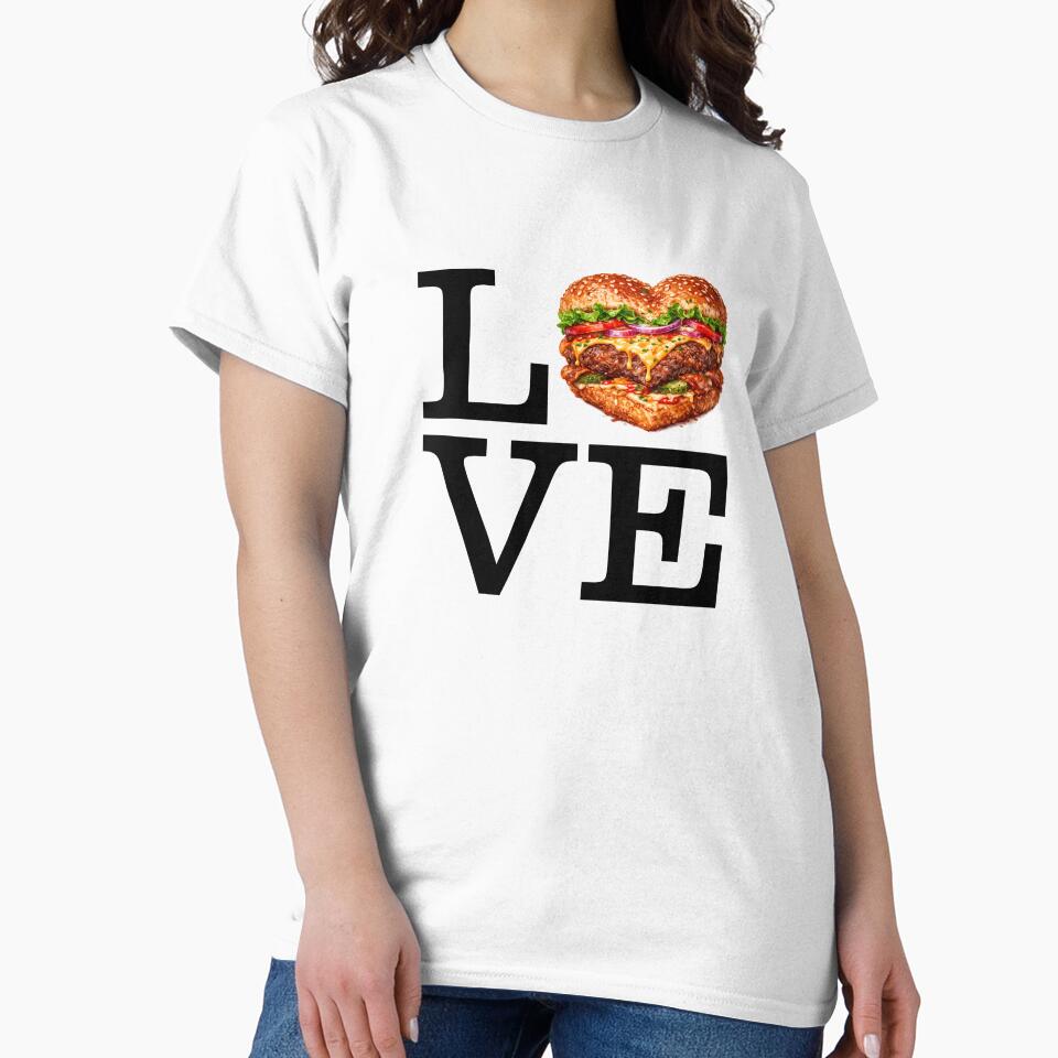 For the Love of Burgers by Hello Bee Bee