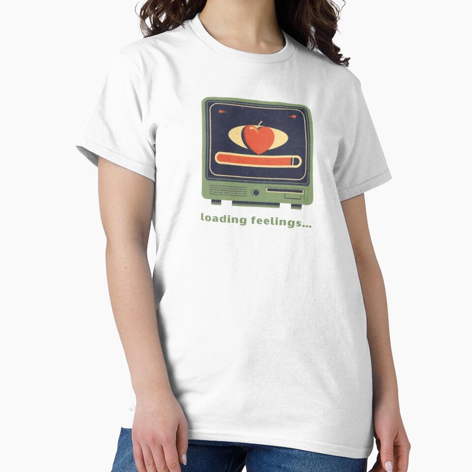 Loading Feelings… - Cute Pun | TeeHee Puns Funny Design by TeeHee Puns
