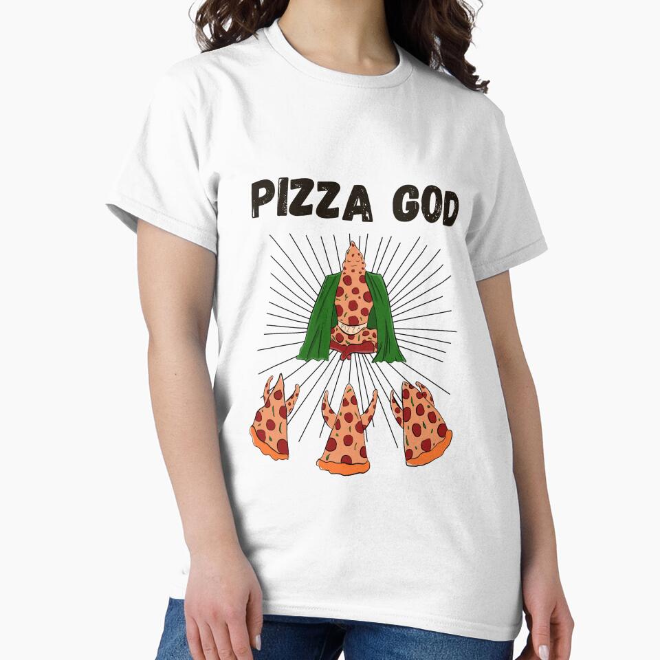 God of Pizza illustration by Matheus2001