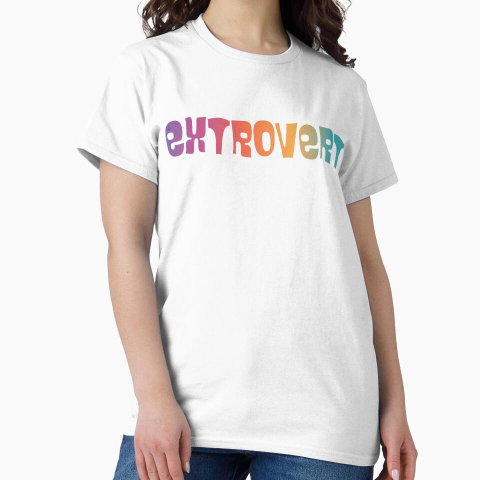 Extrovert in a funky sixties, seventies font by TheMurphyGirl