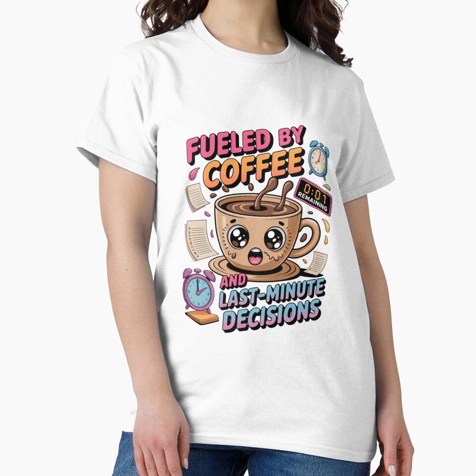 Funny Humor Design Fueled By Coffee And Last-Minute Decisions by fantasticdesign