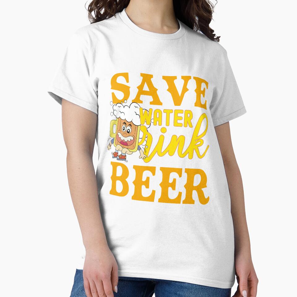 Save water drink funny beer by ImaginarStore