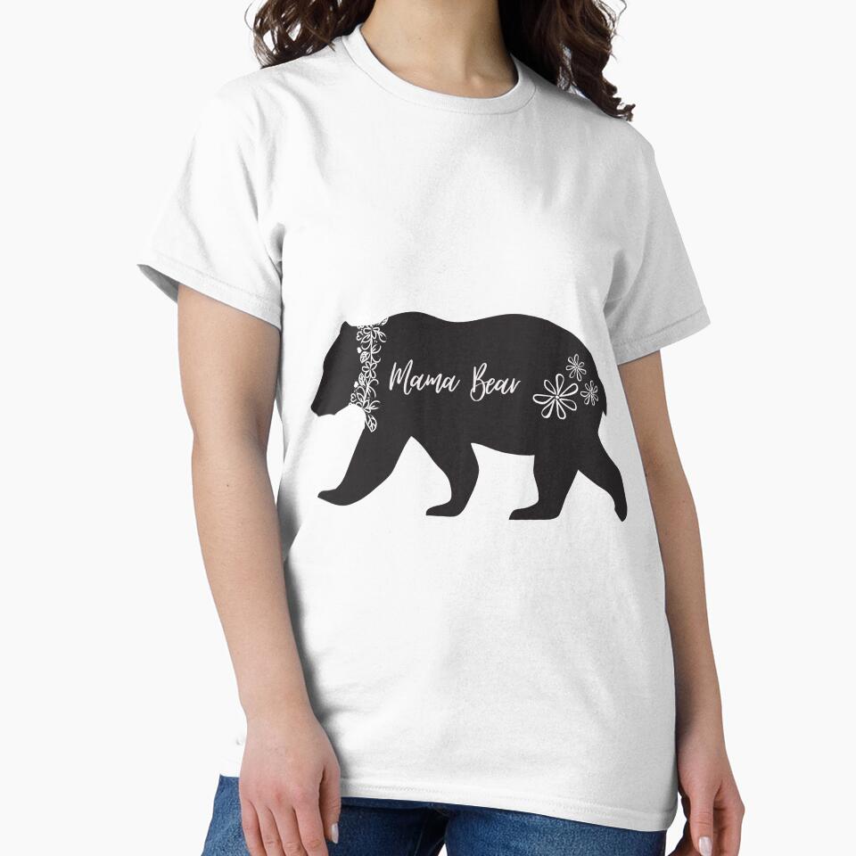 Modern Boho Mama Bear by indepthdesigns