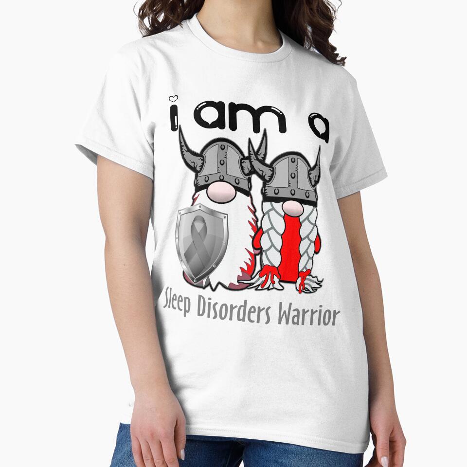 I Am A Sleep Disorders Warrior Support Sleep Disorders Fighter Gift by radianen