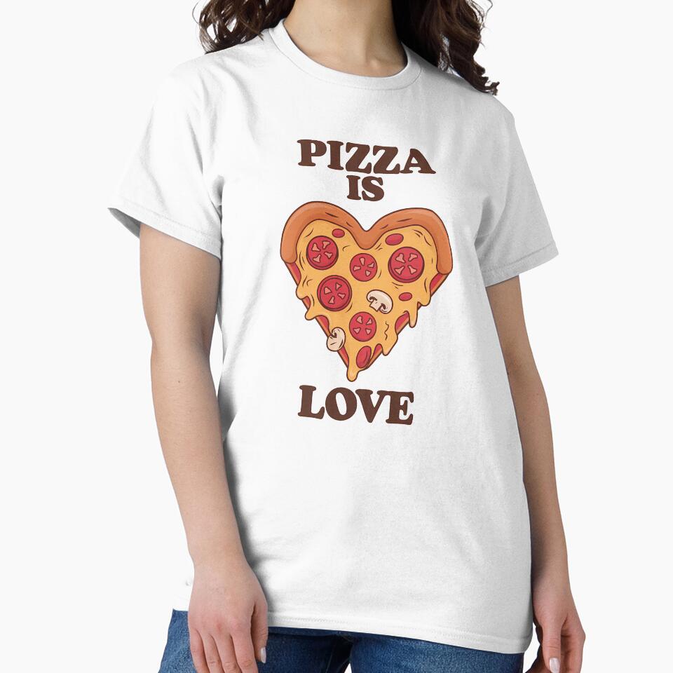 Pizza Is Love Foodie by KD Merch