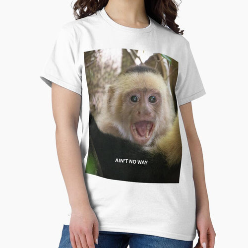 Aint No Way Monkey Meme Funny Reaction Meme Shocked Viral Meme by WildFrameNature
