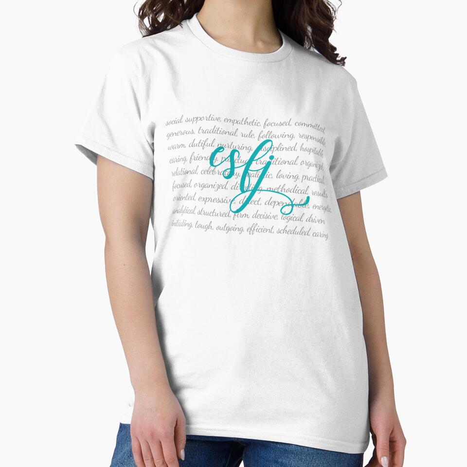 ESFJ Shirt, MBTI Myers-Briggs, Personality Type Tee by ModernDesigns7