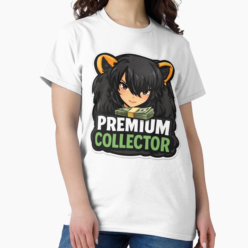 Premium Collector – Anime Money Collector Trading Meme by VolatilityEdge