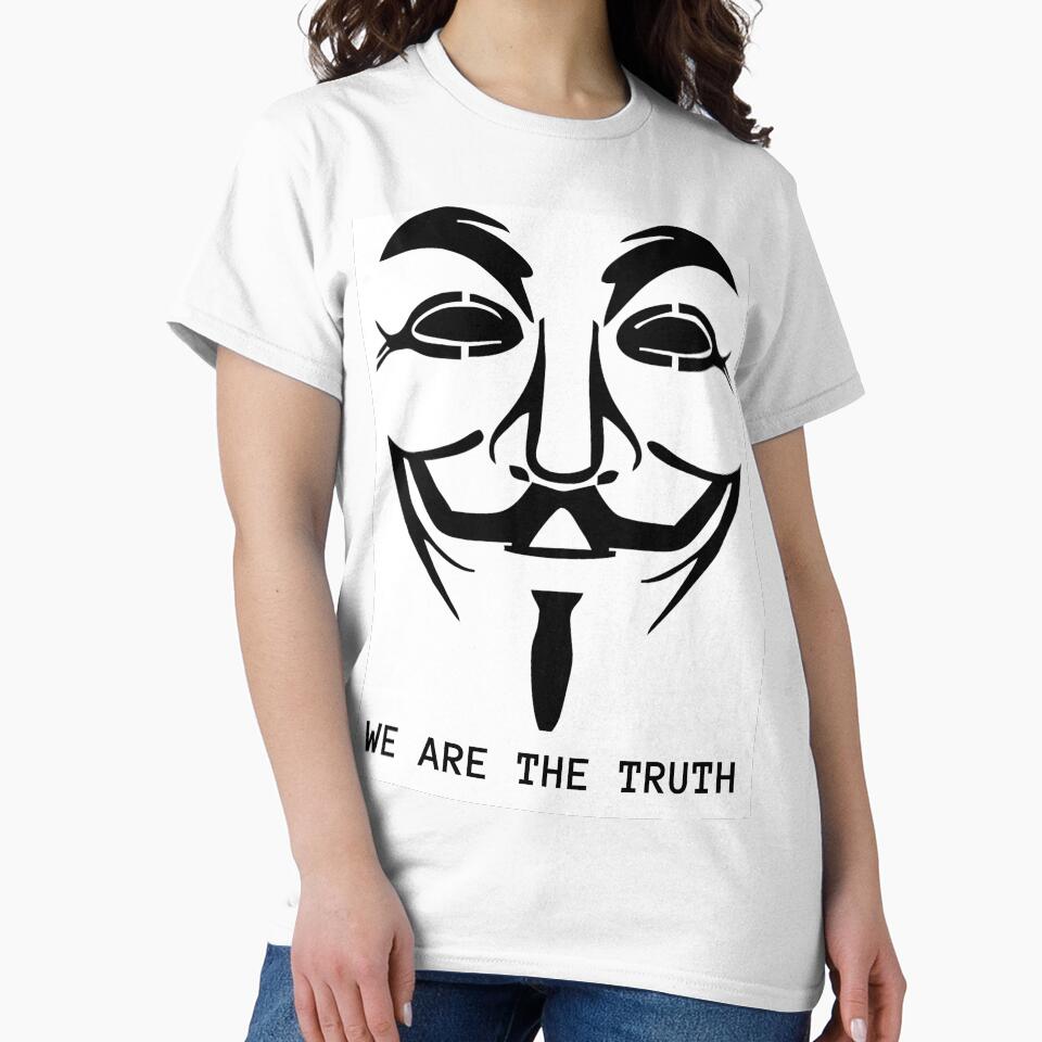Anonymous We Are The Truth White Style by JesusX24