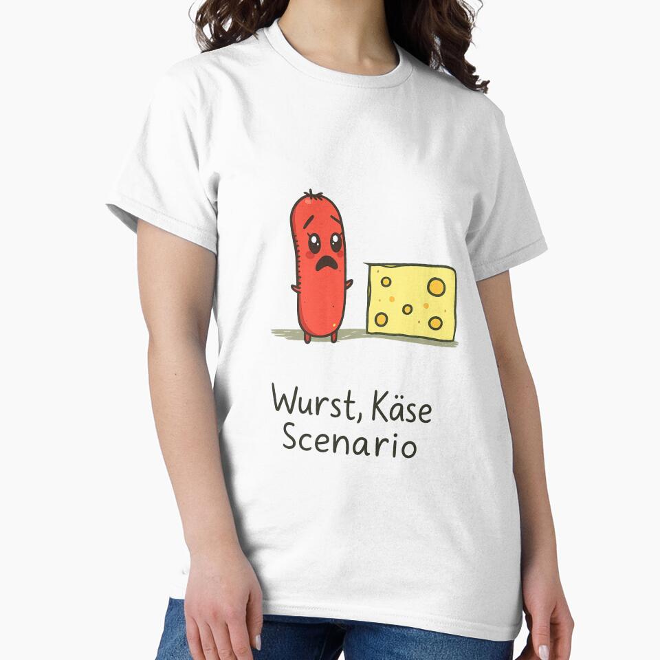 Wurst Käse Scenario – Funny German Food Pun by Planthem
