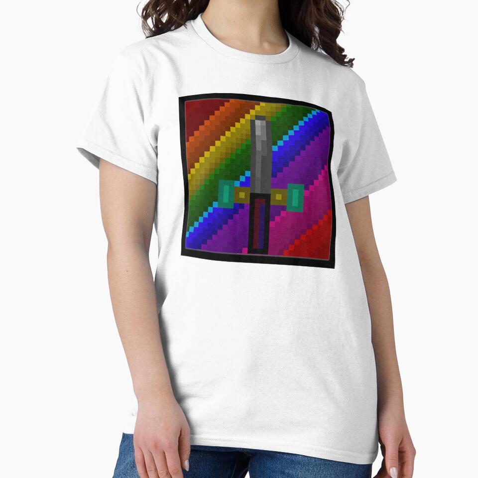 Rainbow Pixel Sword by digiorgio80
