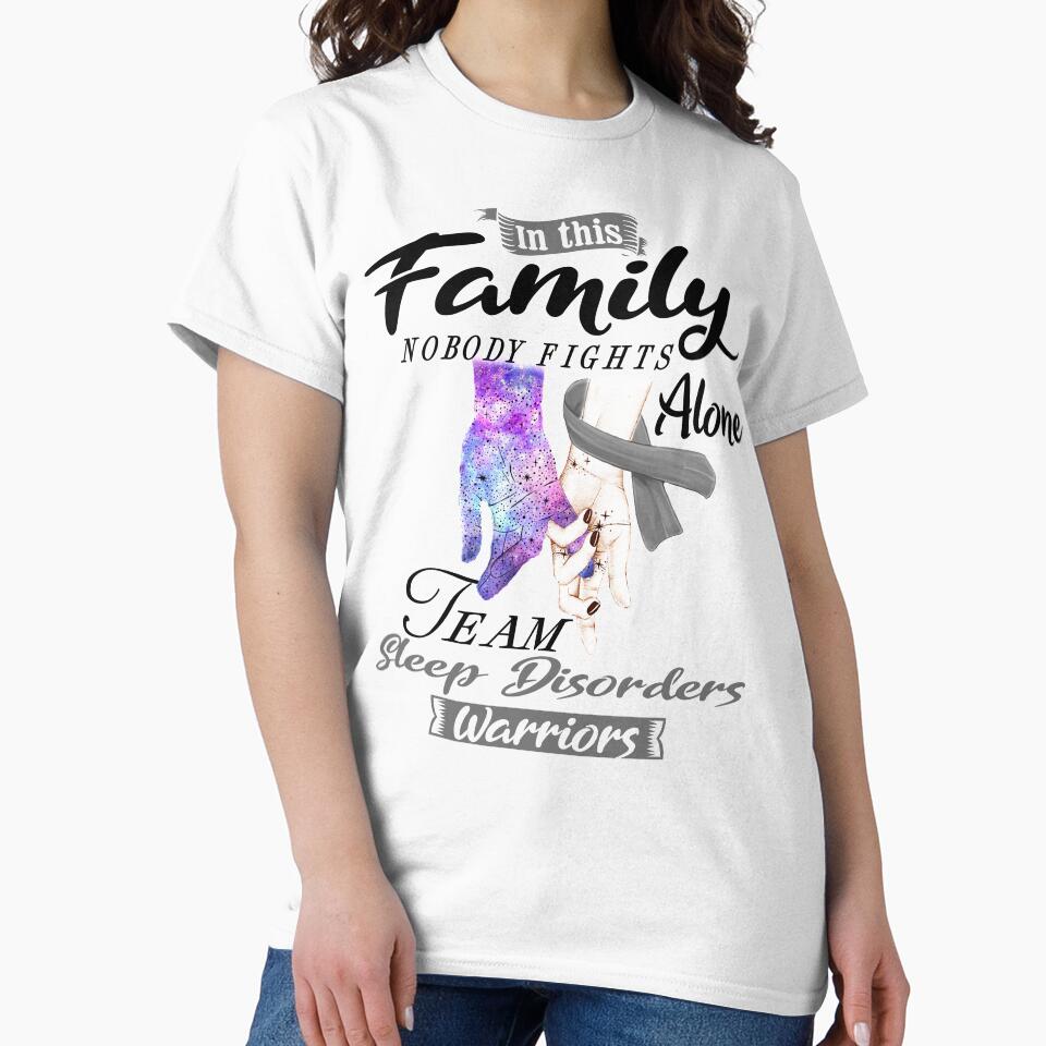 In This Family No One Fights Alone Team Sleep Disorders Warrior by deputylove