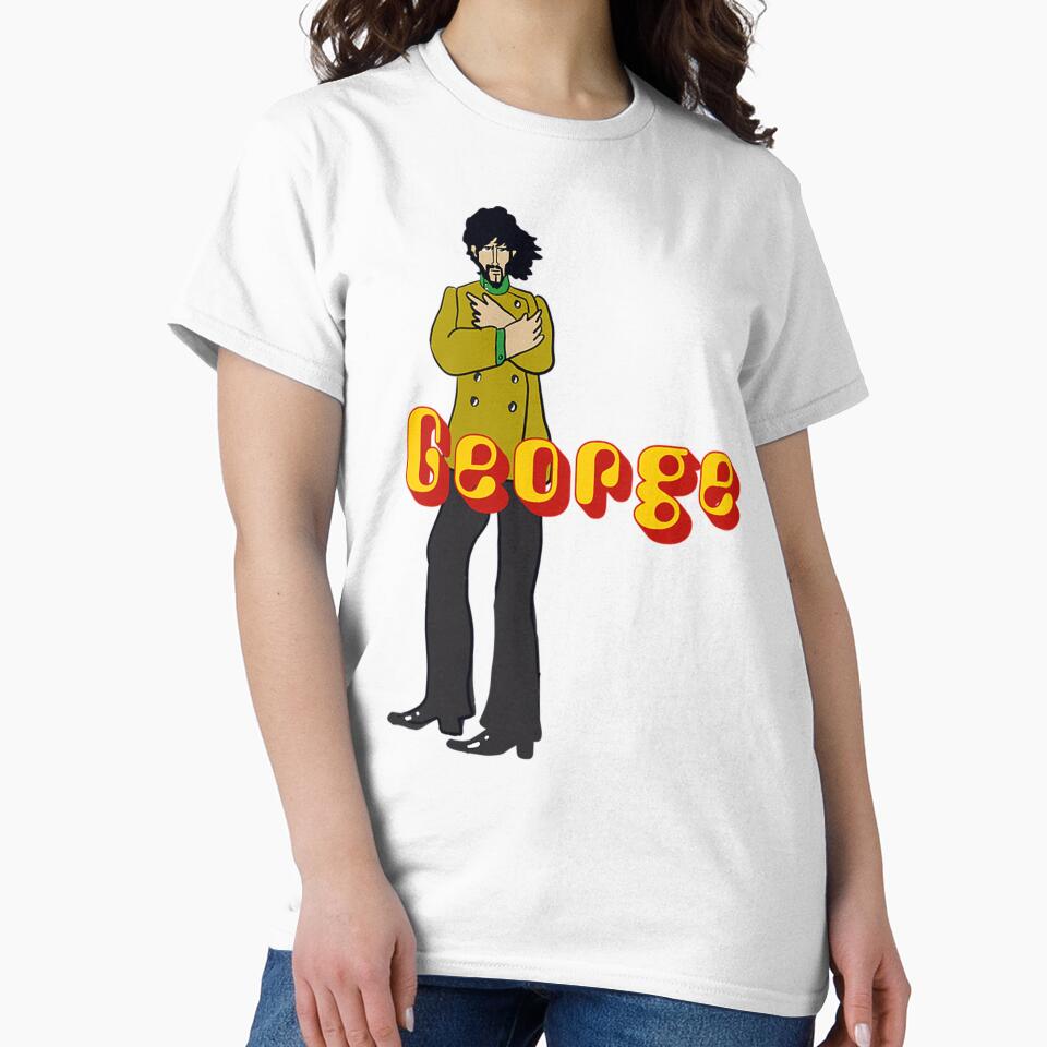 George Harrison Yellow Submarine Character Cartoon Cult Movie by Randlack6