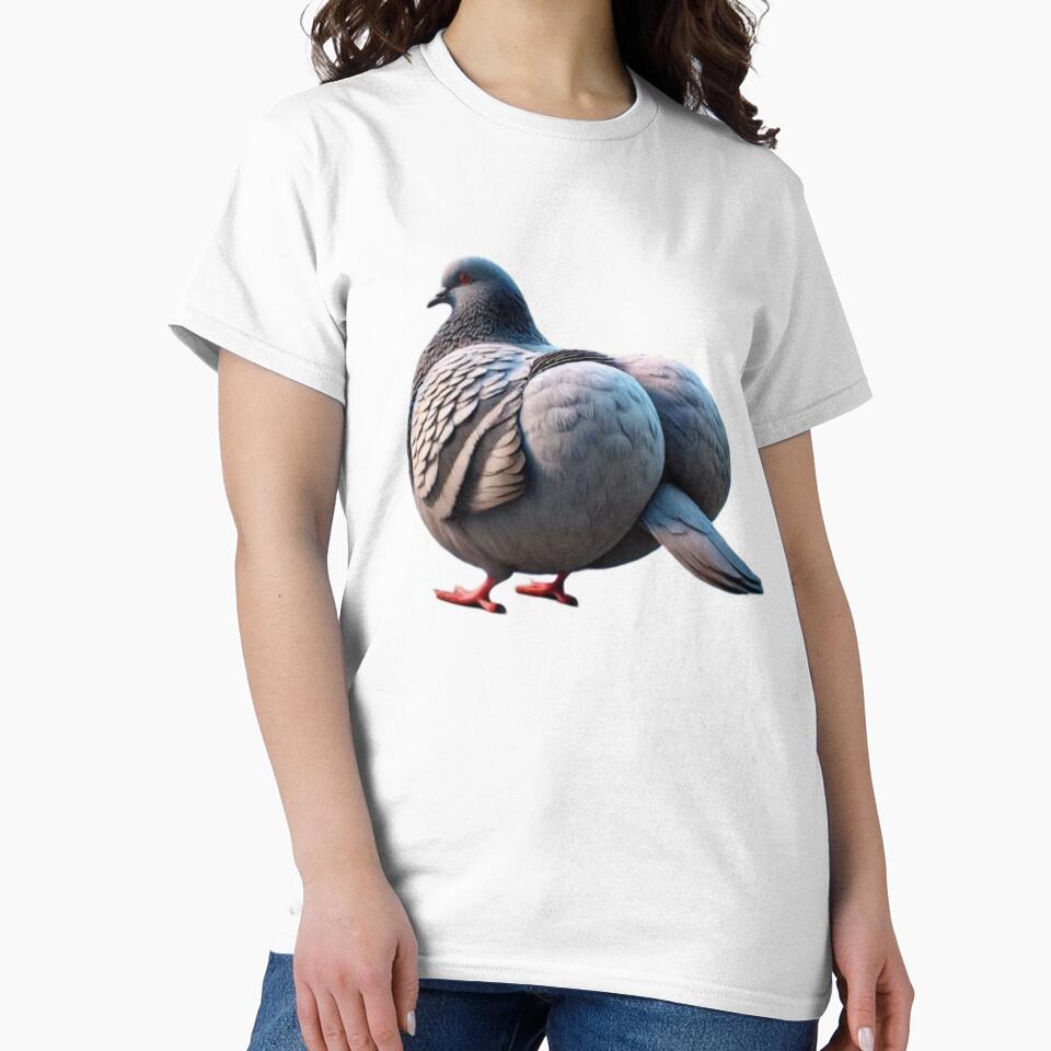 Big booty pigeon by AuraCraftStudio
