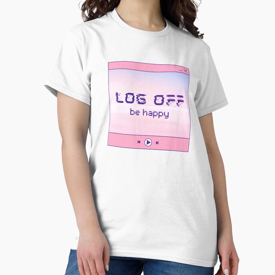 log off, be happy // y2k aesthetic by zlivy
