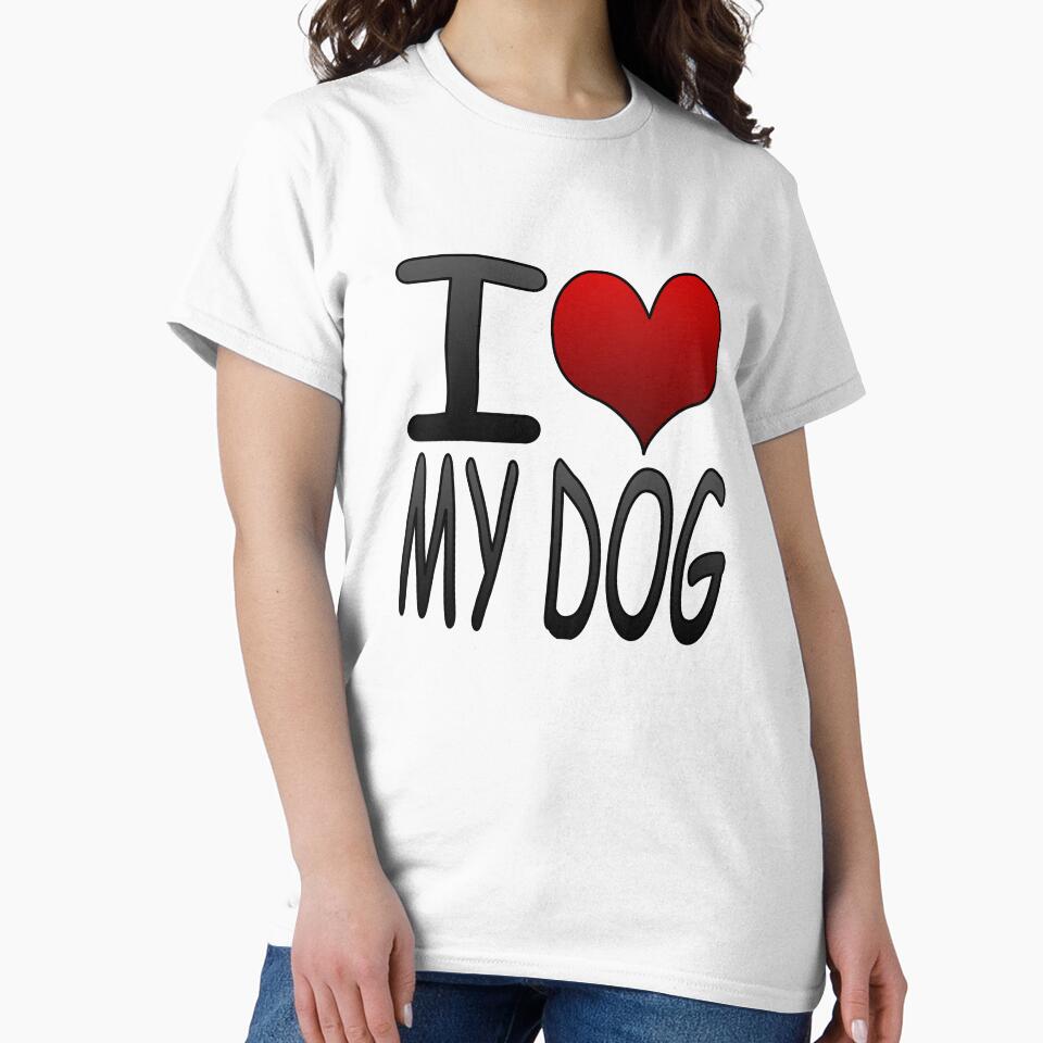 I heart my dog by eteled