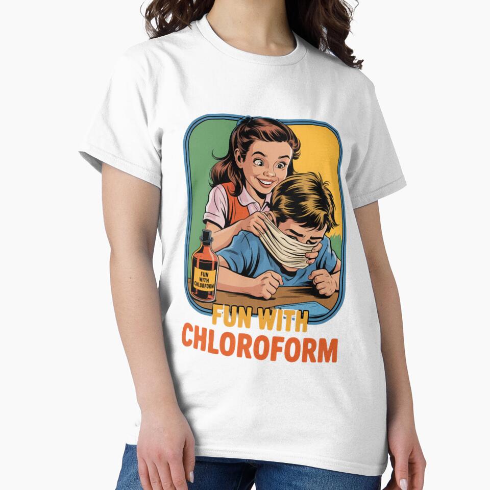 Chloroform Funny Dark Humor Sarcastics by isatnelkaitio