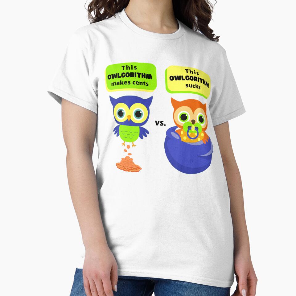 Owlgorithm Blue/Green Version Design by mbuz90