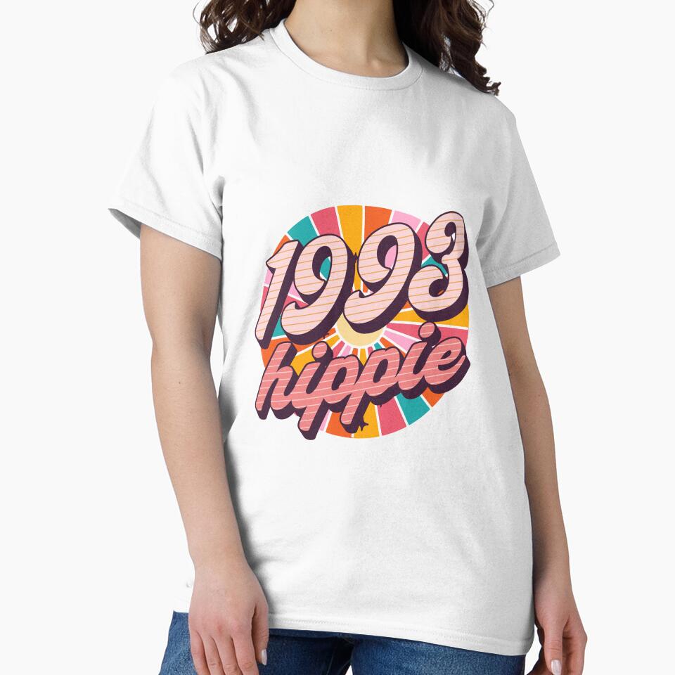 1993 Hippie - Hip Since 1993 - Gift For Hippies - Get This by AlanPhotoArt