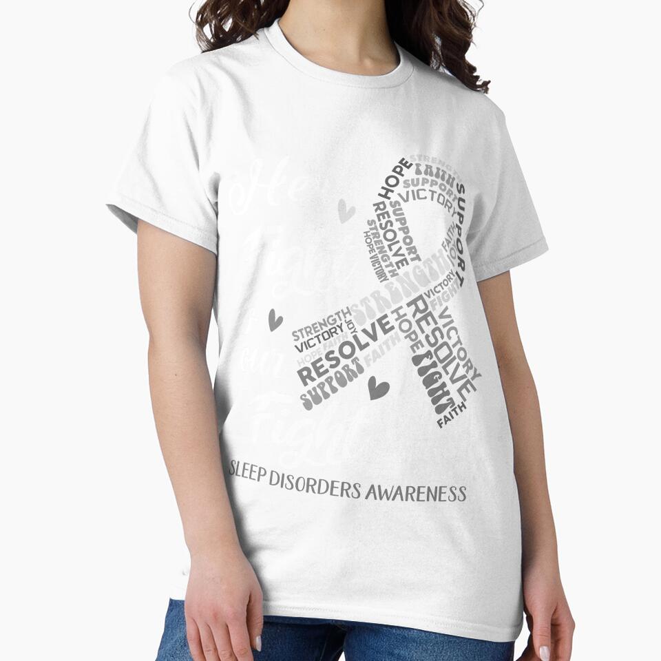 Sleep Disorders Warrior, Her Fight is our Fight Sleep Disorders Awareness by Greggwillard