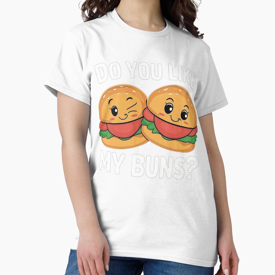 Cute Burger Buns Design for Food Lovers by love3617