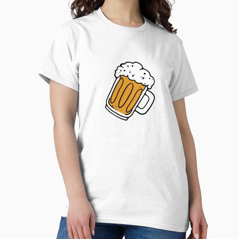 Funny American Beer Shirt by MogTees