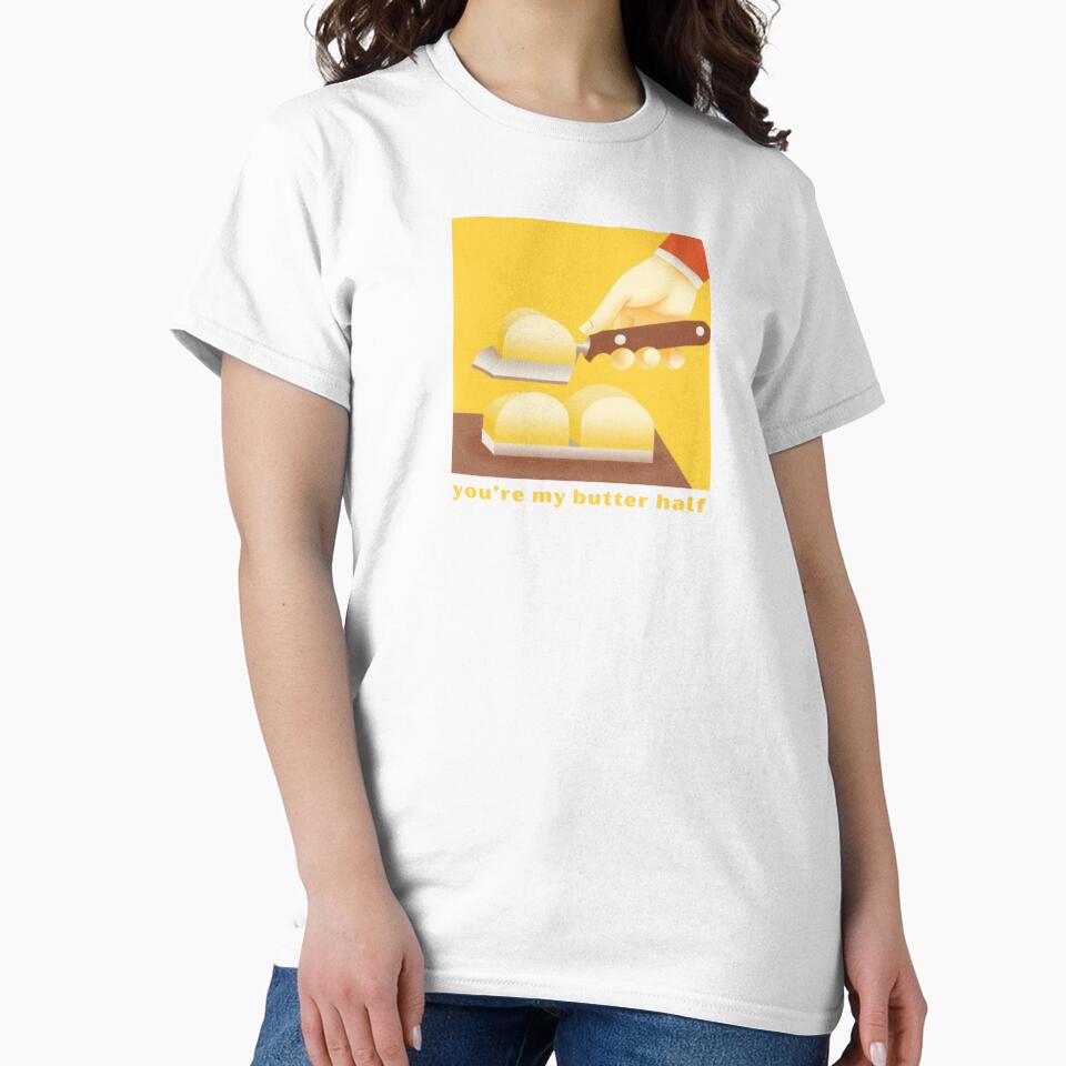 You’re My Butter Half - Cute Pun | TeeHee Puns Funny Design by TeeHee Puns