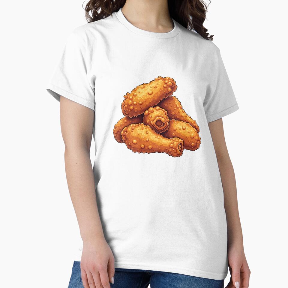Vintage Fried Chicken Wings Retro Food Lover by SOUFIANE1991