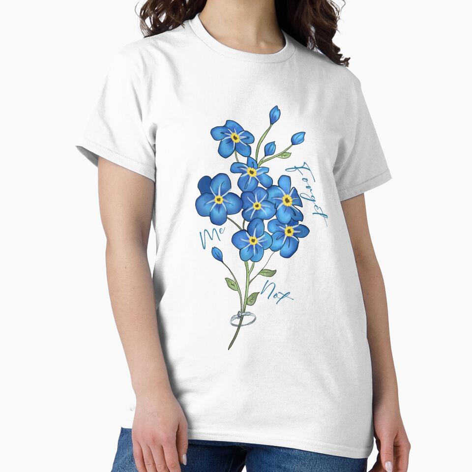 Doodle Forget Me Not by Izaa-aart