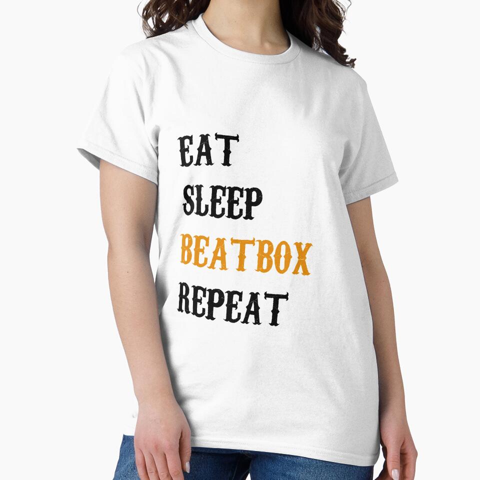 Eat sleep beatbox repeat by Aizyshop