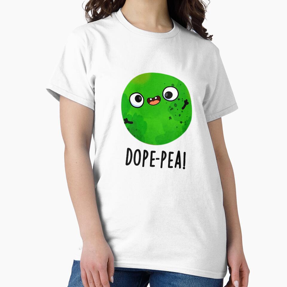 Dope-pea Cute Dopey Pea Pun by punnybone