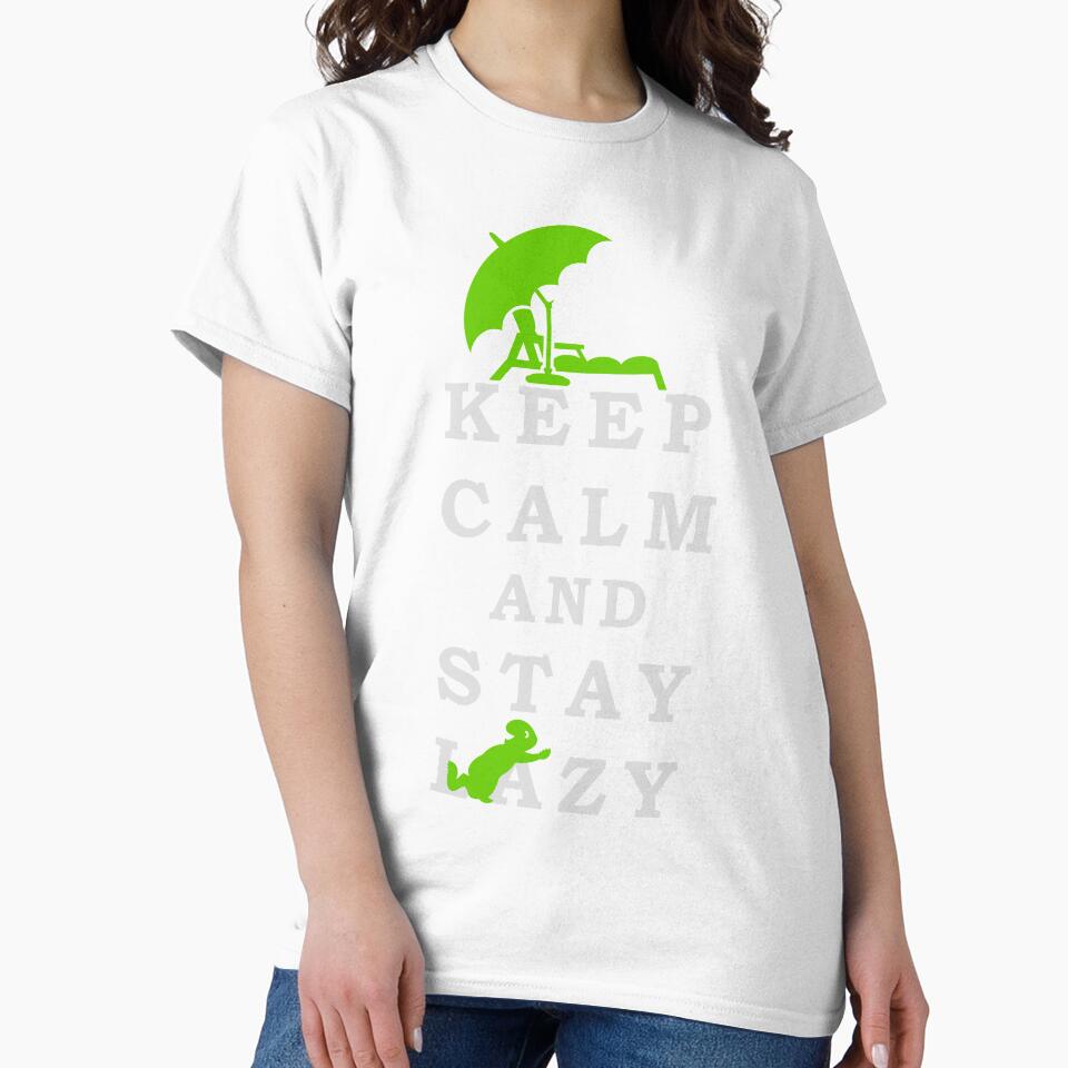 Keep Calm and Stay Lazy VRS2 by vivendulies