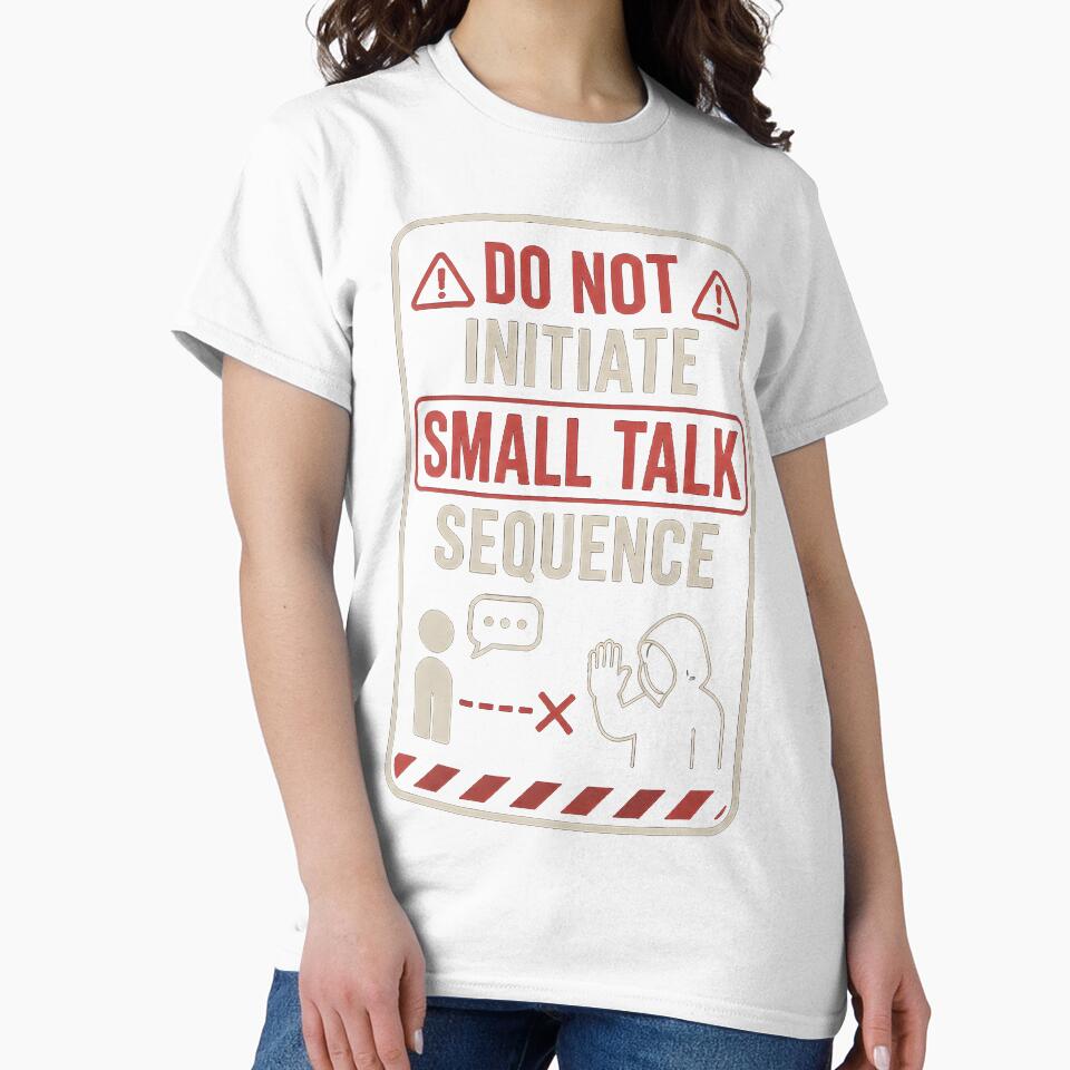 Introvert Anxiety - Do Not Initiate Small Talk by Wanderdreaming