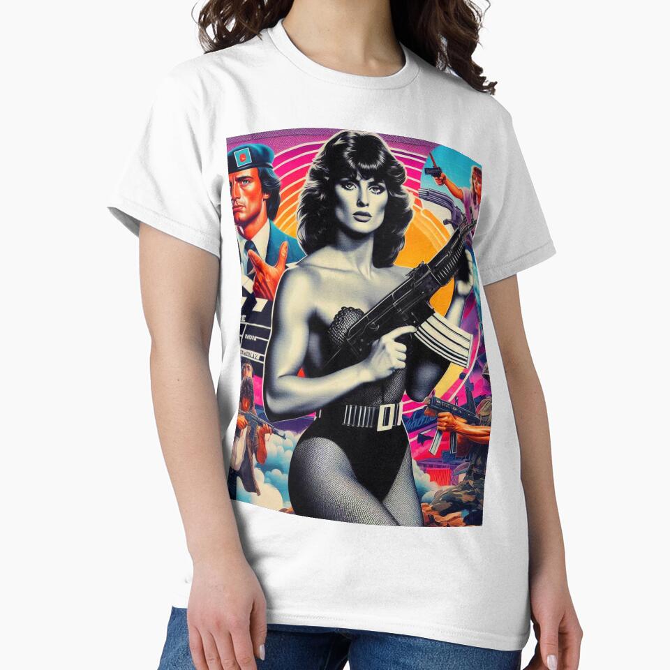 80s Movies War Woman by PulpVintage