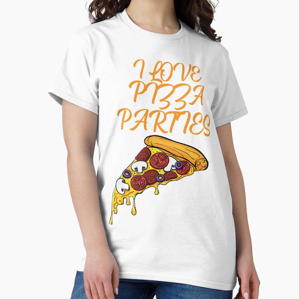 I Love Pizza Parties by Ivardesigner